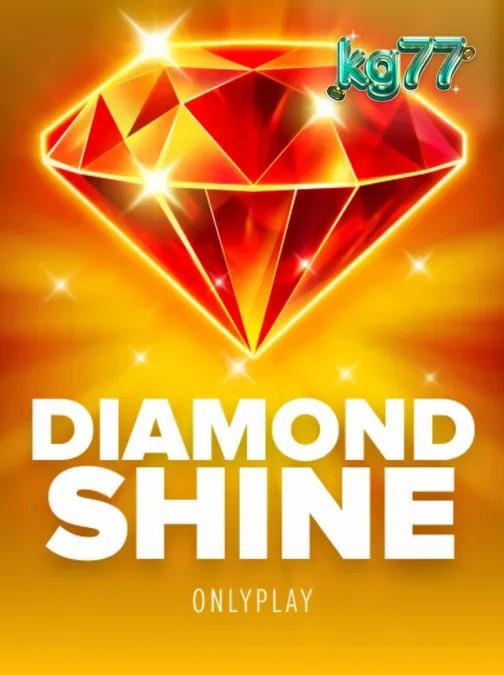 Diamond Shine slot neon fruit theme interface